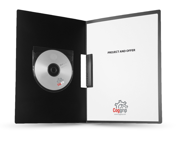 CD/DVD pocket with flap